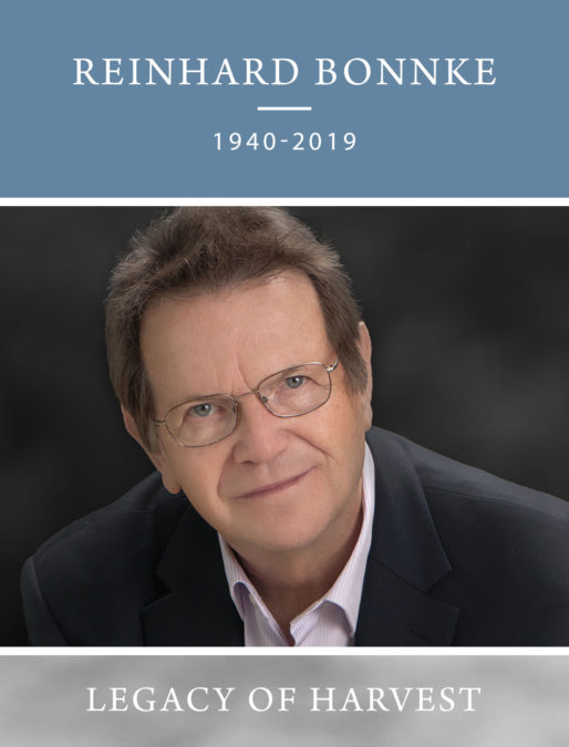 Home Going – Evangelist Reinhard Bonnke (1940 – 2019)